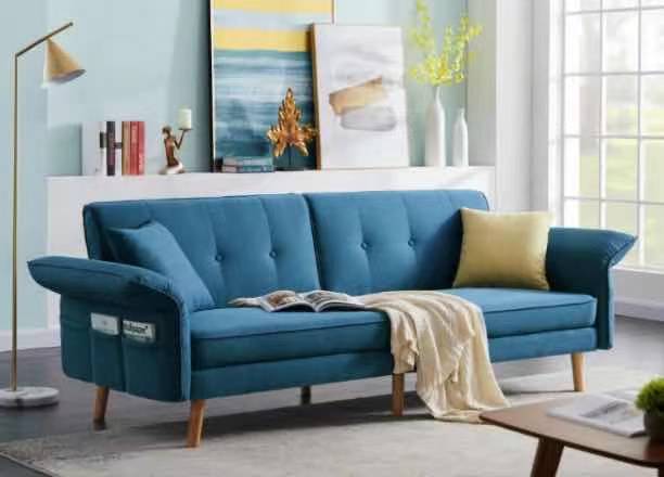 Linen sofa