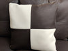 Sectional 3 PC set Brown Faux Leather Right -Facing Chaise Free Storage Ottoman - MEGAFURNISHING