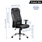 Office Mesh Back Rocking Chair - MEGAFURNISHING