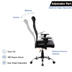 Office Mesh Back Rocking Chair - MEGAFURNISHING