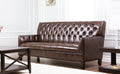 Huntington Hand-Made Imitation Midcentury Sofa - MEGAFURNISHING