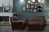 Huntington Hand-Made Imitation Midcentury Sofa - MEGAFURNISHING