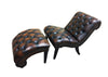 Huntonting Hand-Made Imitation Midcentury Chaise - MEGAFURNISHING