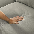 Linen Modern Sectional Left Chaise - MEGAFURNISHING