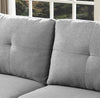 Linen Modern Sectional Left Chaise - MEGAFURNISHING
