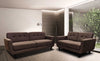 Sofa loveseat 2 PC Contemporary Couch Fine Cloth - MEGAFURNISHING